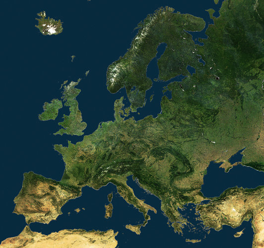 A united Europe from space