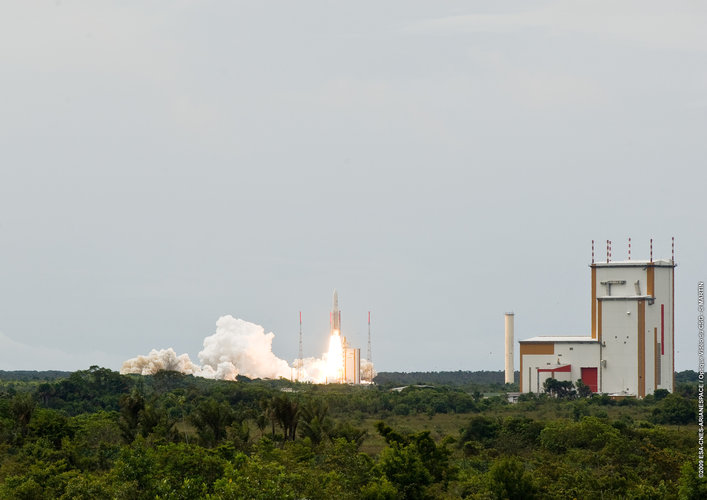 Ariane 5 ECA V189 liftoff