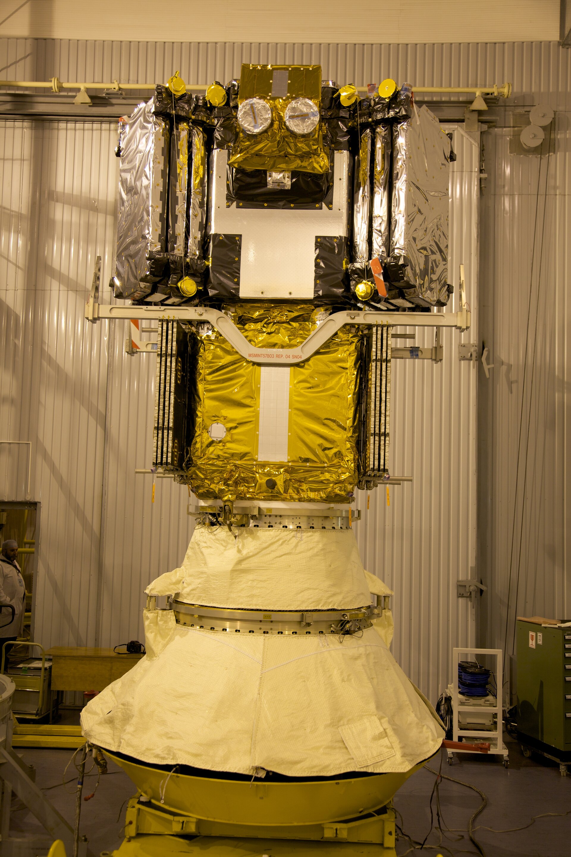 SMOS ready to join launcher upper stage