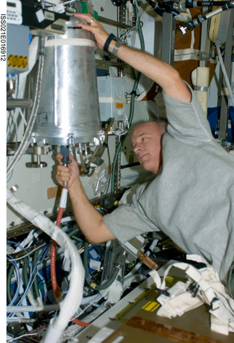 Jeffrey Williams works with the waste and hygiene compartment