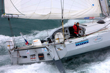Skipper Liz Wardley sets sail