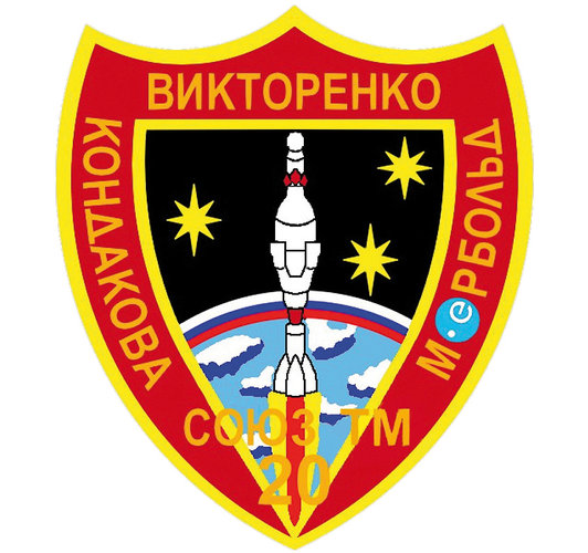 Soyuz TM-20 flight patch, 1994