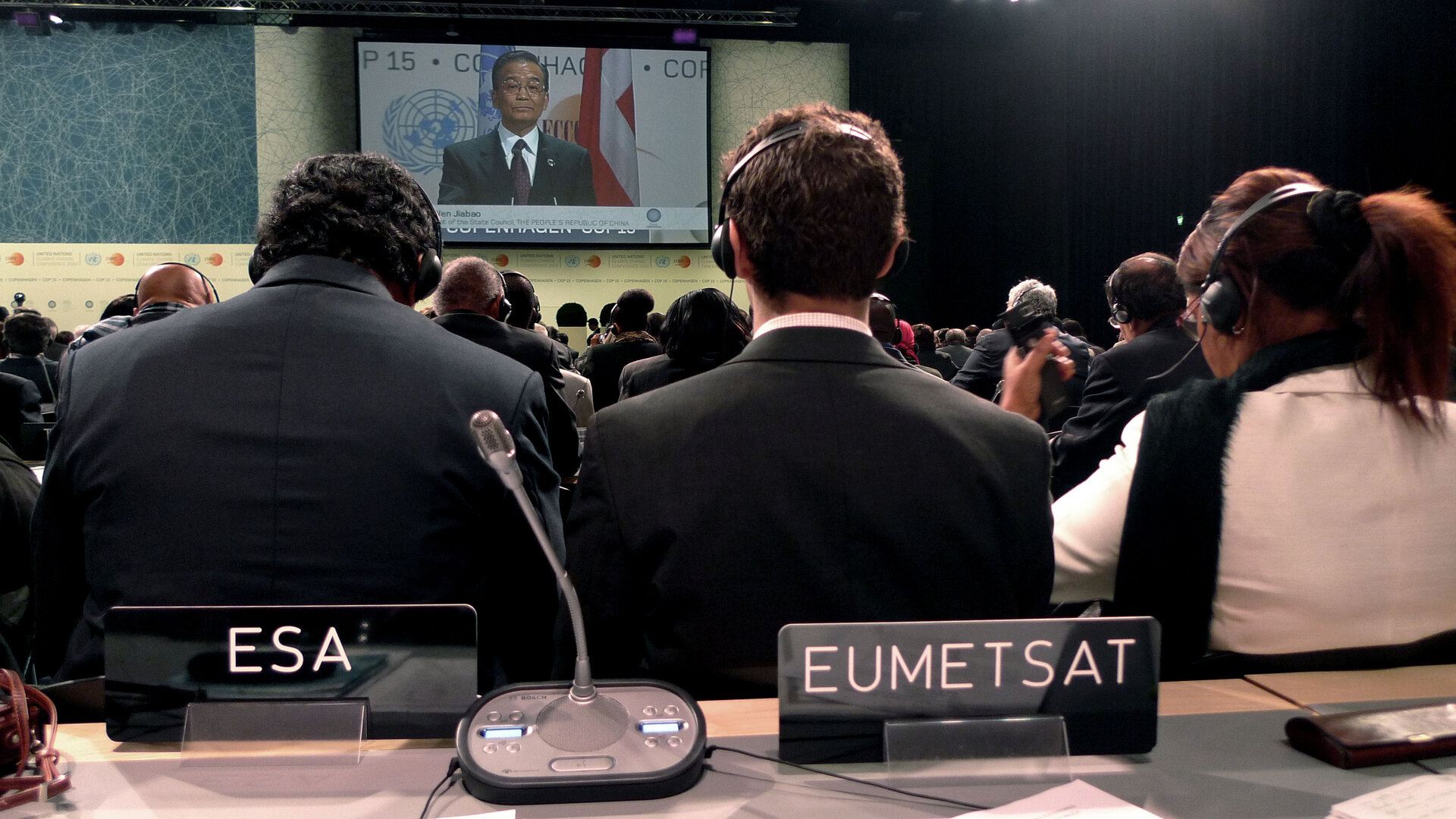 ESA and EUMETSAT listen to Chinese Premier Wen Jiabao