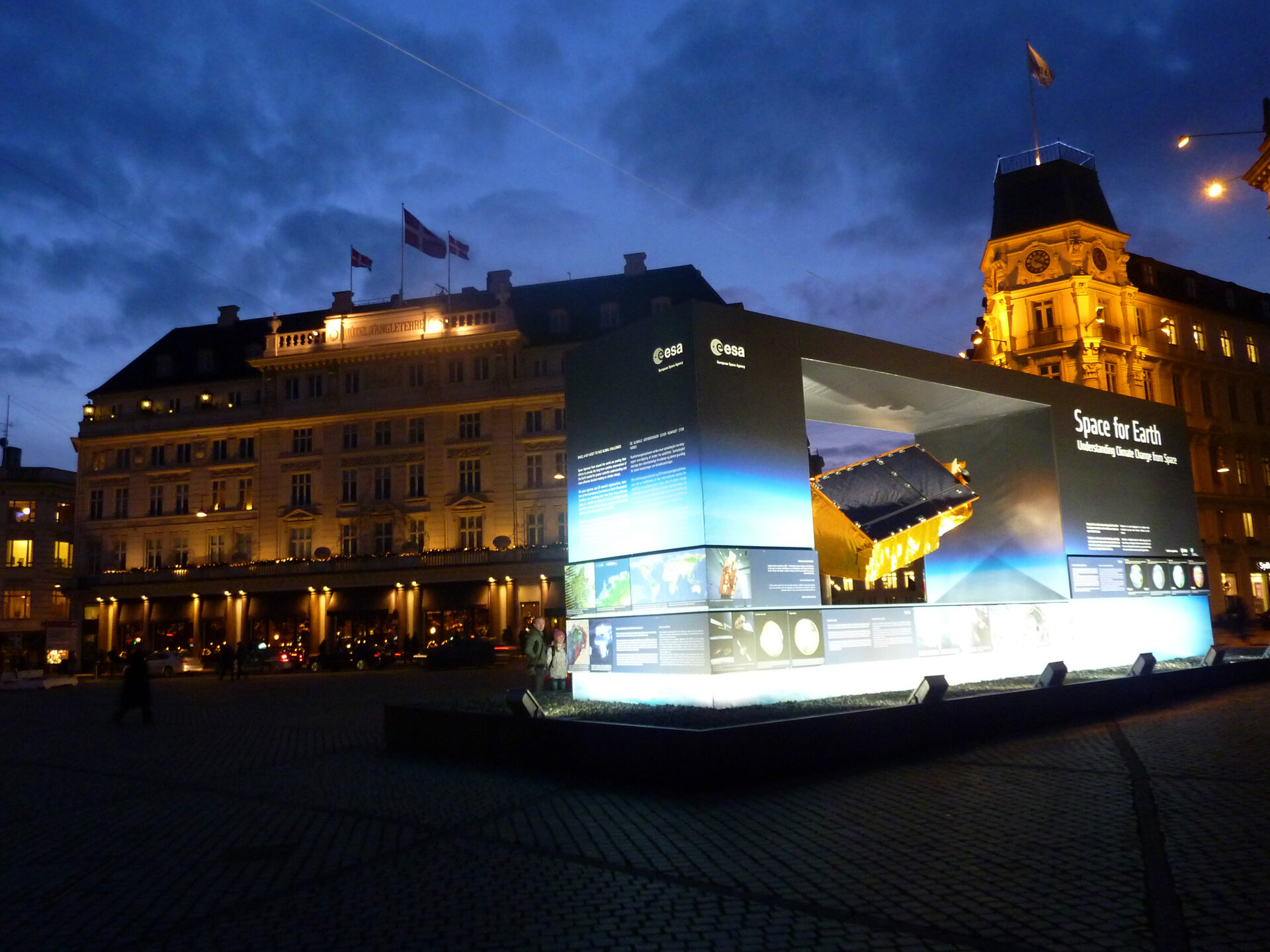 ESA exhibit in Copenhagen