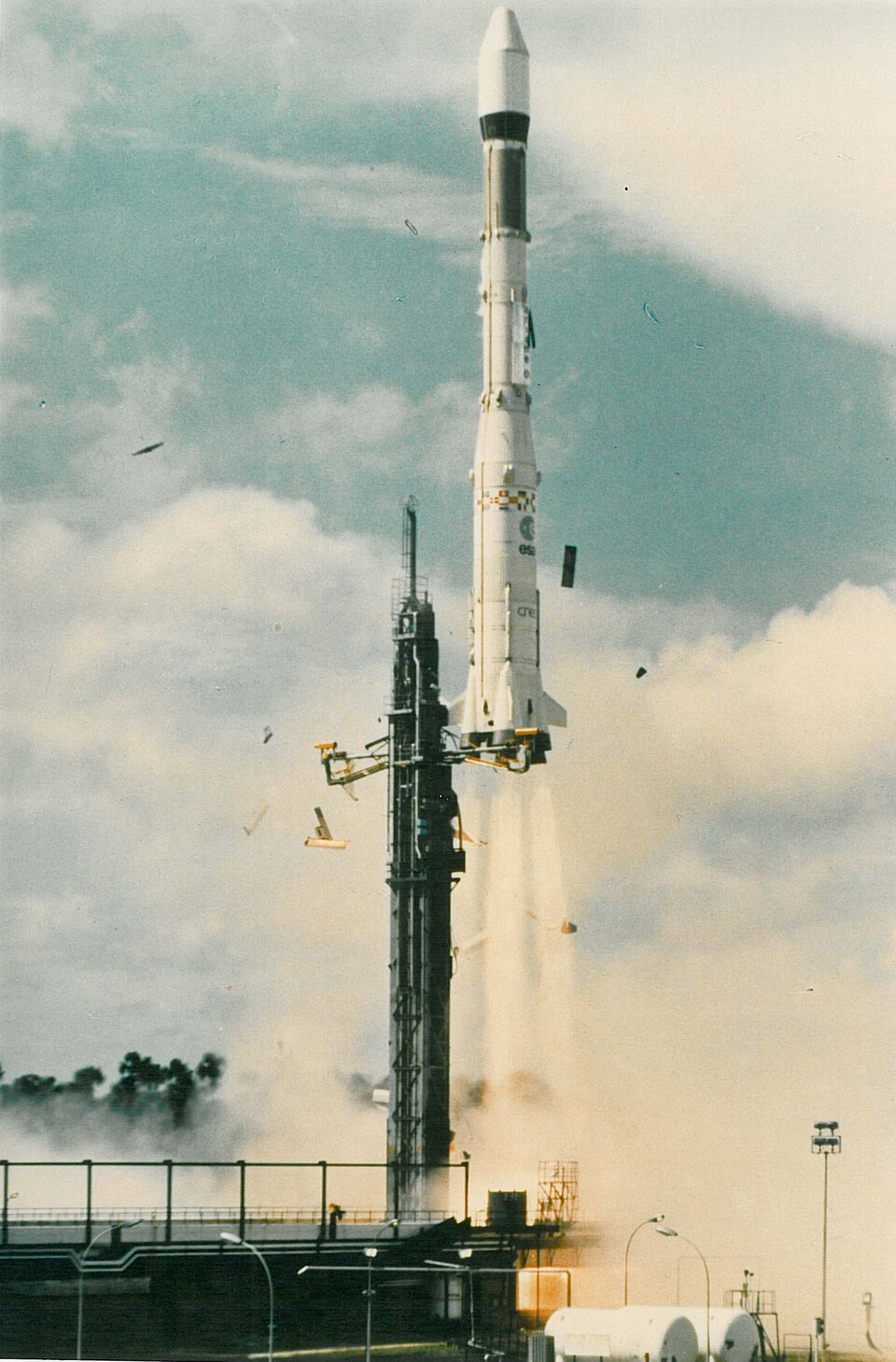 First launch of Europe's Ariane in 1979