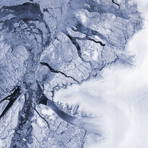 Canadian Arctic and Greenland as seen by Envisat