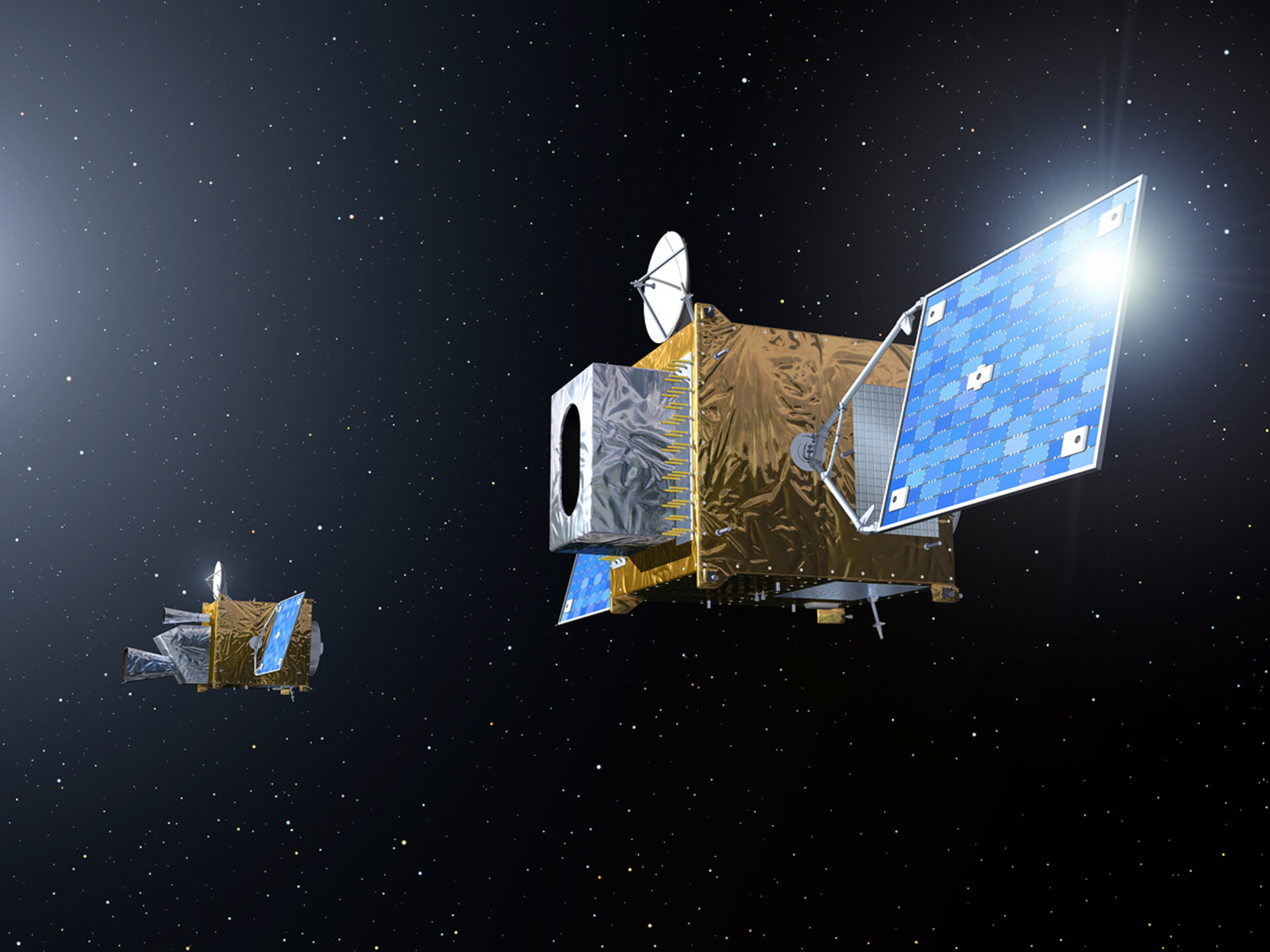 Artist's impression of Meteosat Third Generation