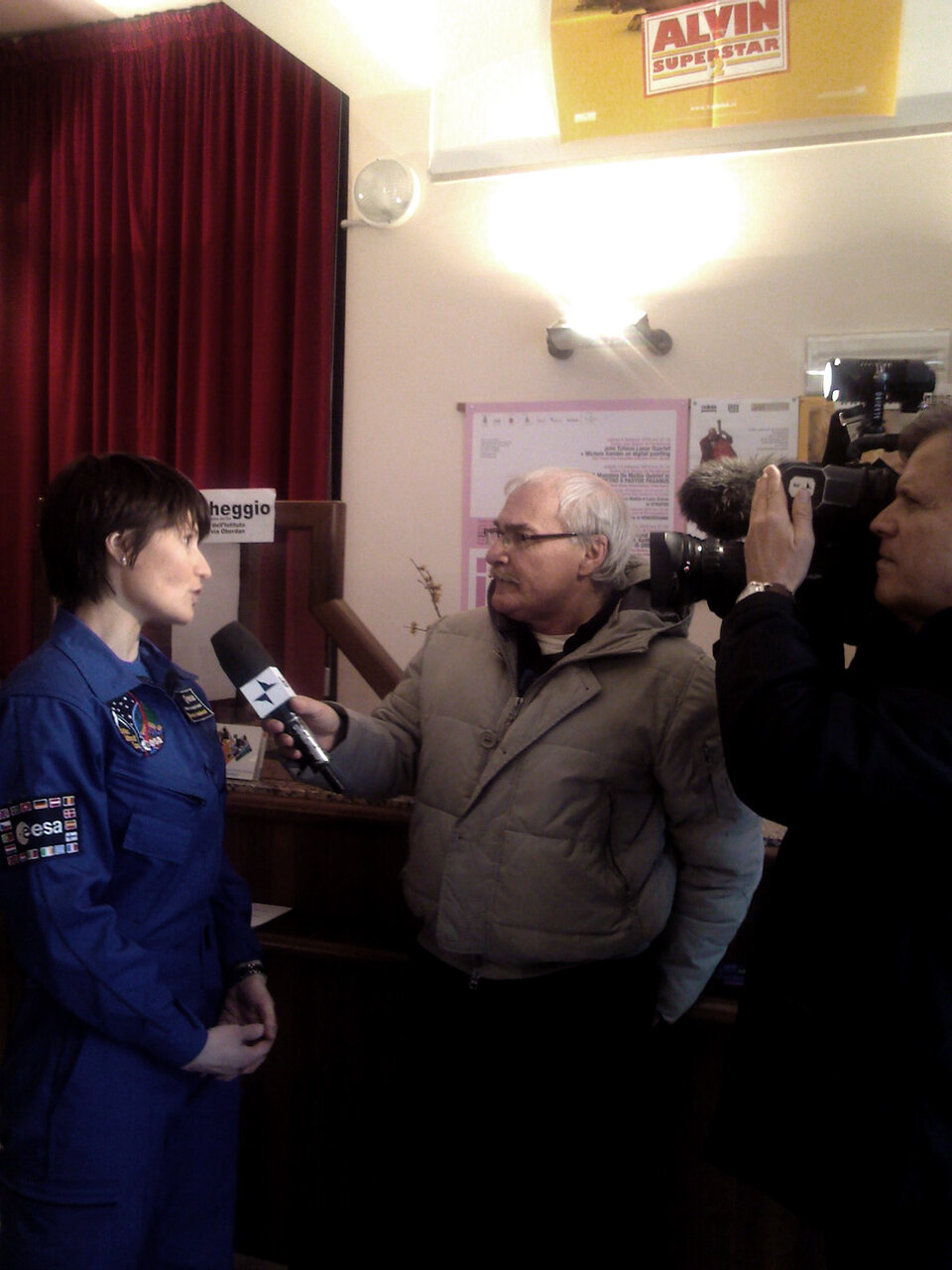 L'astronauta dell'ESA Samantha Cristoforetti