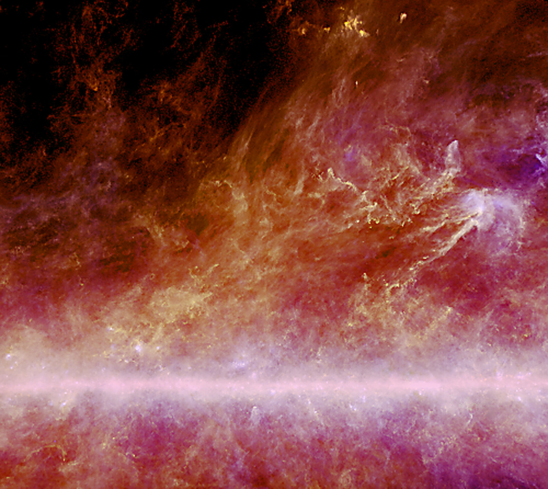 Dust structures within 500 light-years of the Sun