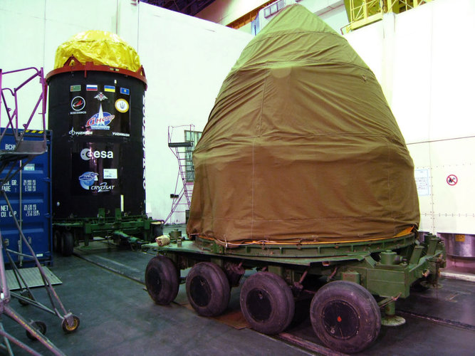 Payload fairing covered