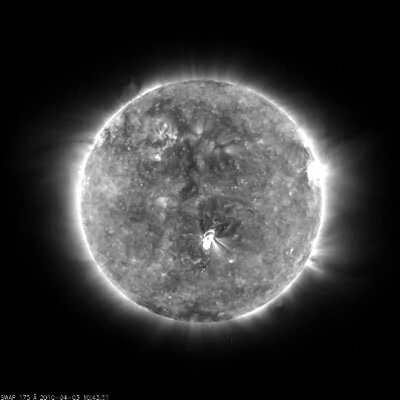 ESA's Proba-2 records solar eruption