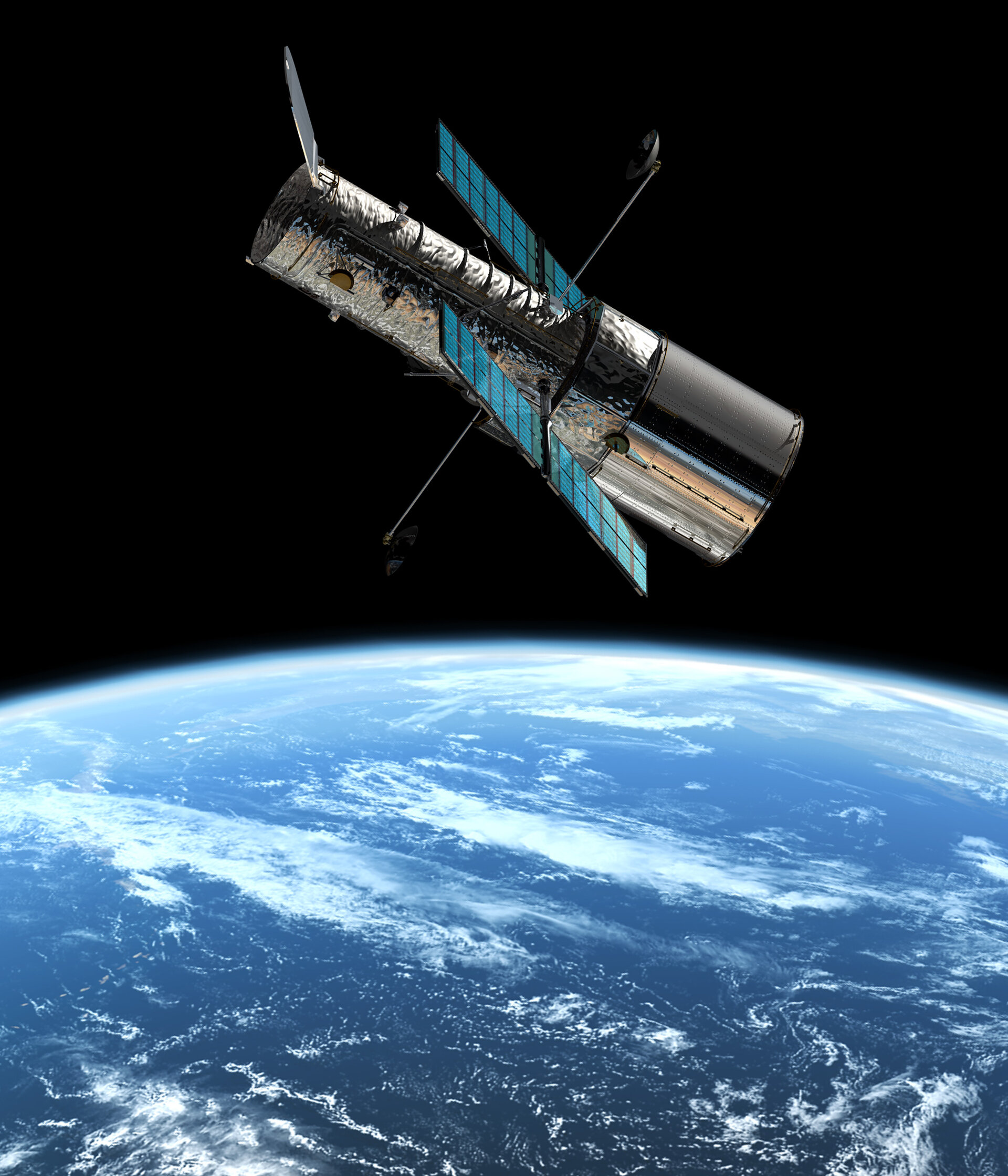 The joint ESA/NASA Hubble Space Telescope