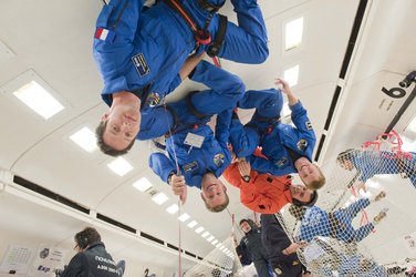 ESA's new astronauts flying high