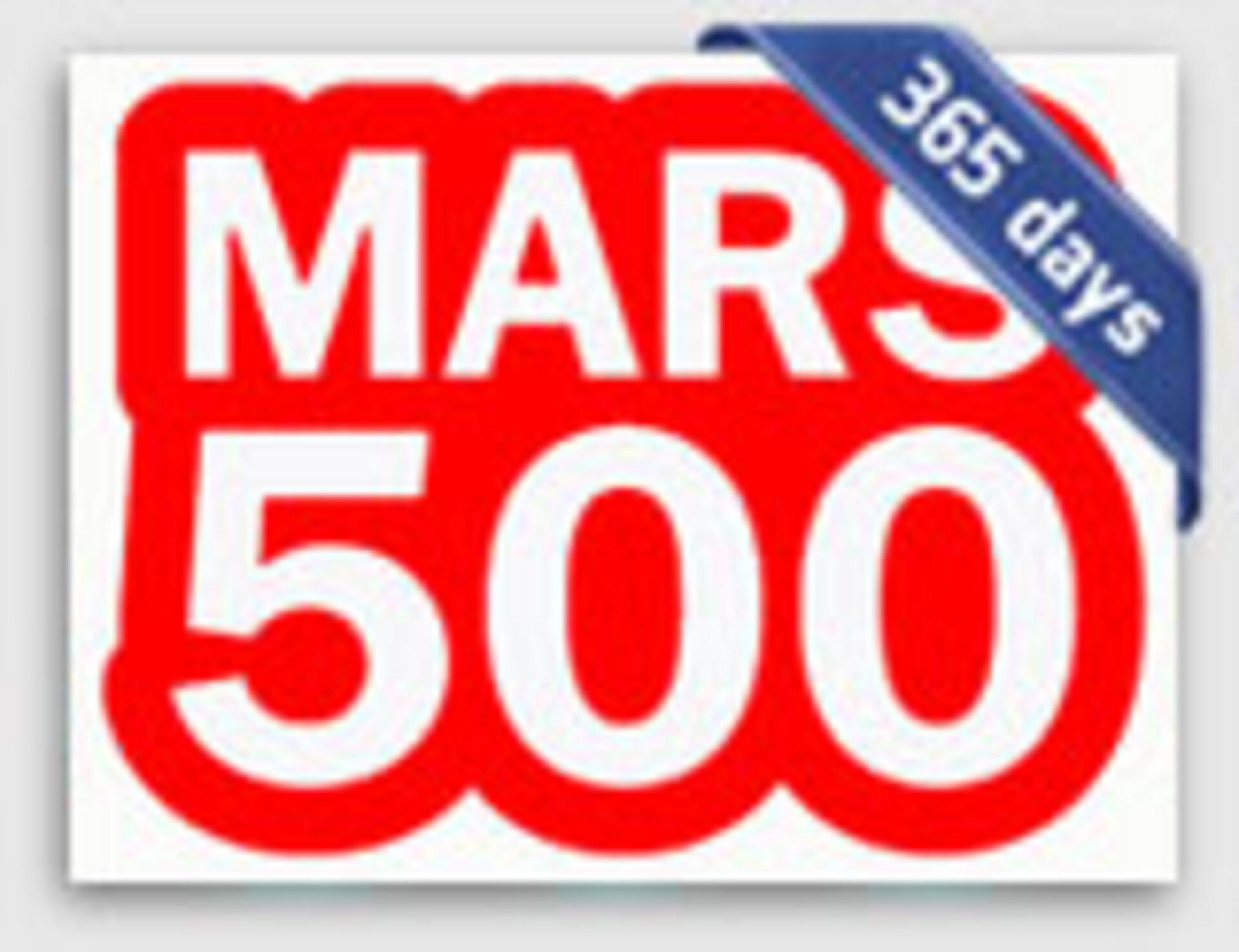 Mars500 logo 1 year special