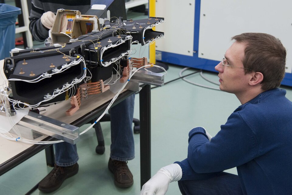 Proba-V's imager prepared for testing