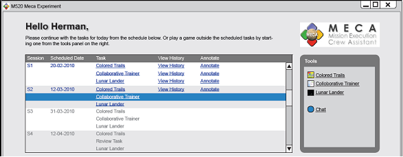 Session scheduling