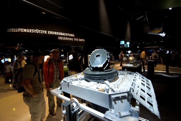 Public visiting the Launchers area