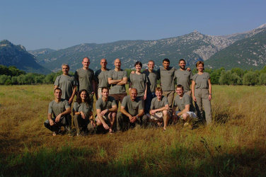 ESA survival training team, June 2010