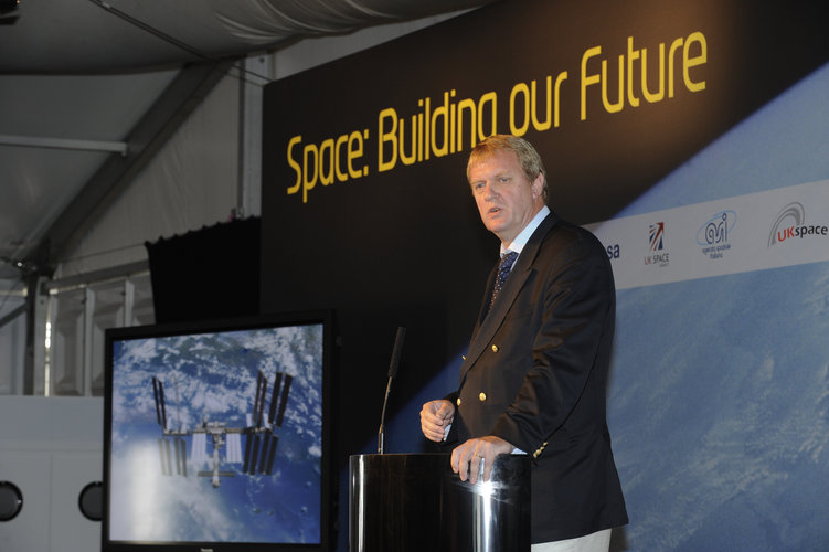 P. Hulsroj talks to careers advisers, Space4Careers event