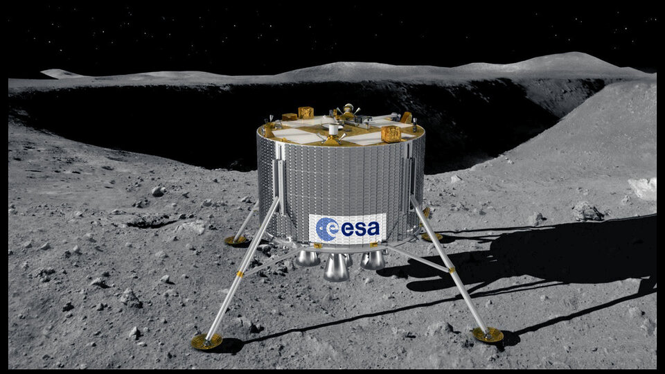 L’ « alunisseur » de l’ESA au pôle Sud lunaire avant la fin de cette décennie ?
