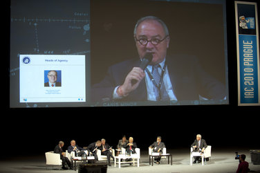 Jean-Jacques Dordain, ESA DG addresses IAC 2010 plenary session