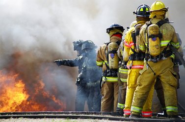 Monitoring of firefighters