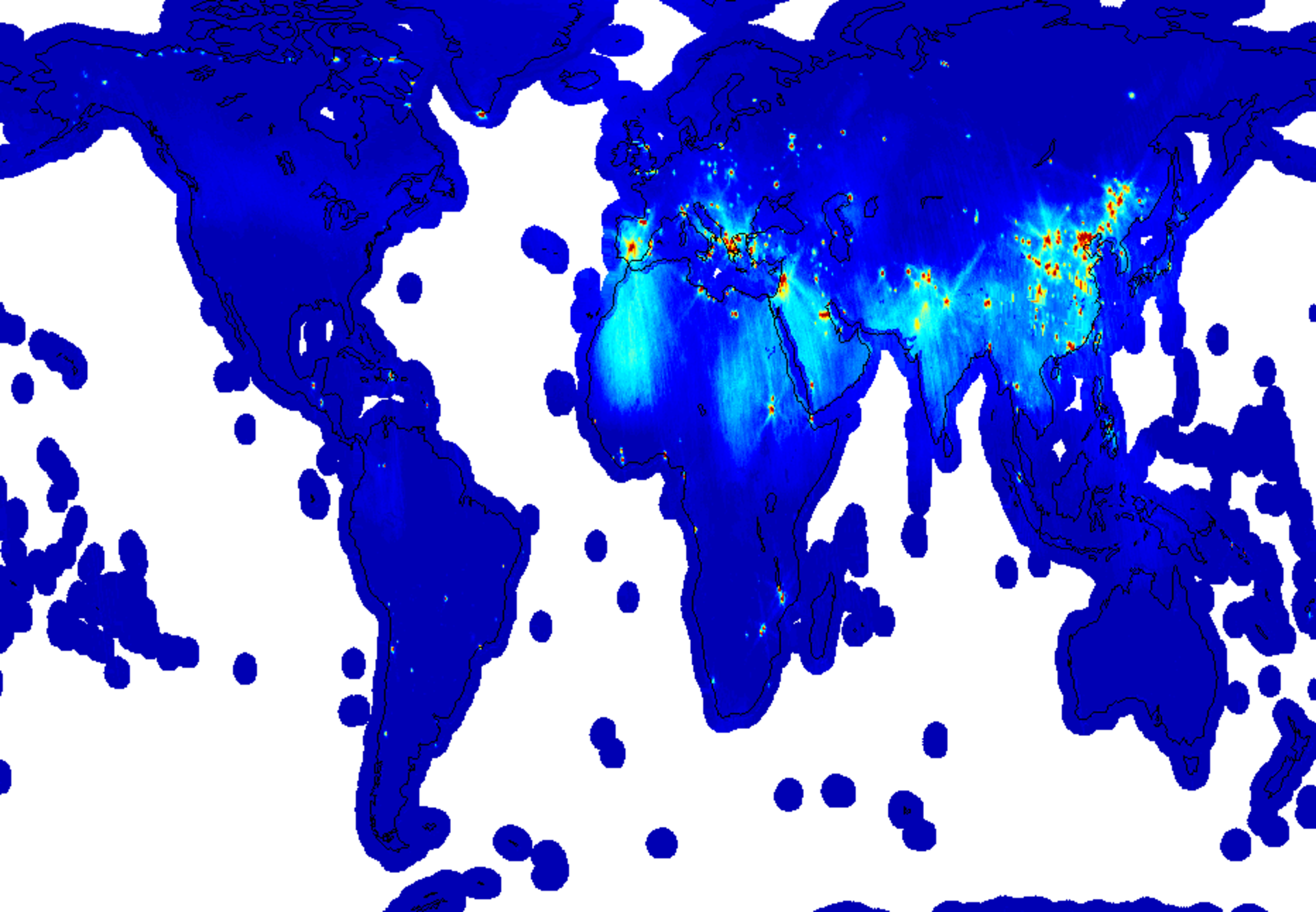 Global radio interference