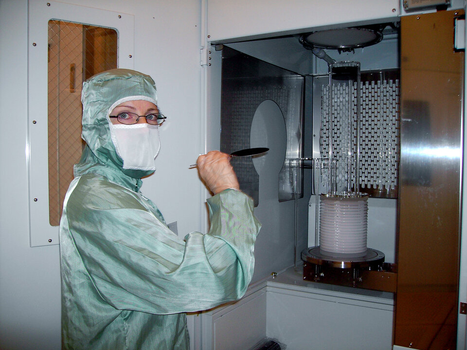 Produkční jednotka MEMS firmy Nanospace ve švédské Uppsale.
