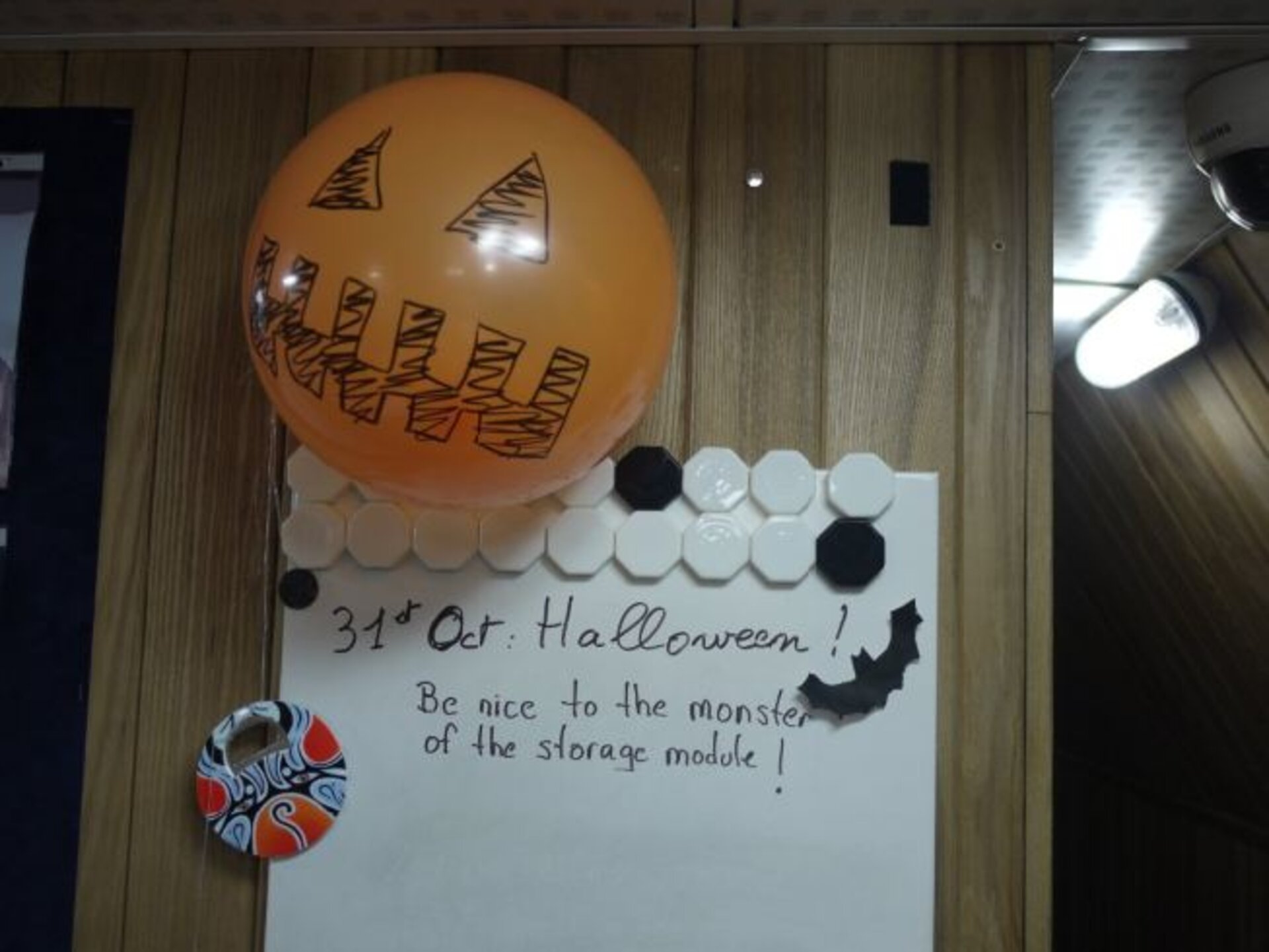 Halloween agenda at the Mars500