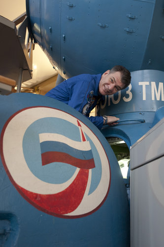 Paolo Nespoli in training at Star City