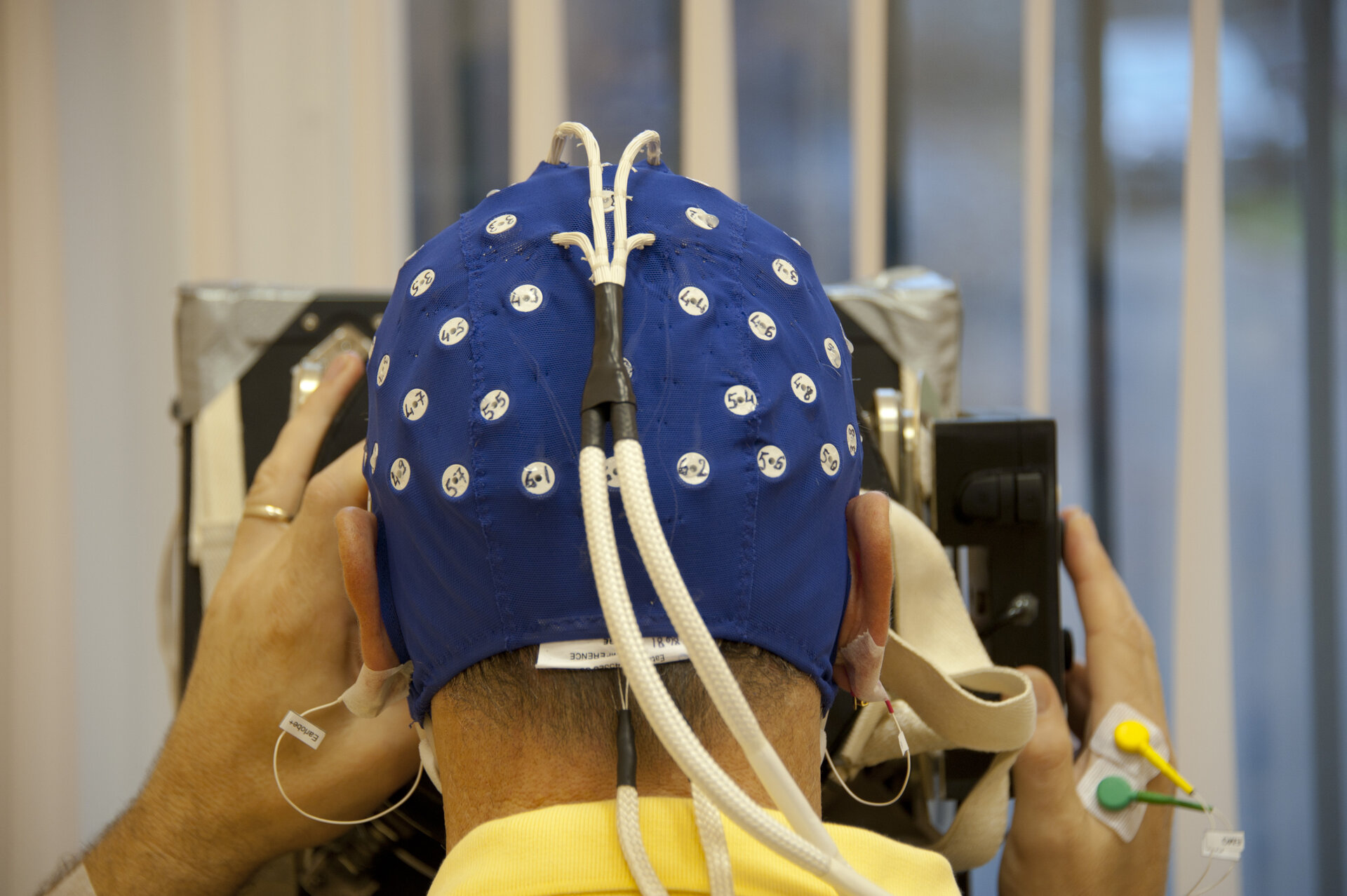 Paolo Nespoli in training for Neurospat experiment at Star City