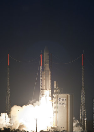 Ariane 5 flight V199 liftoff