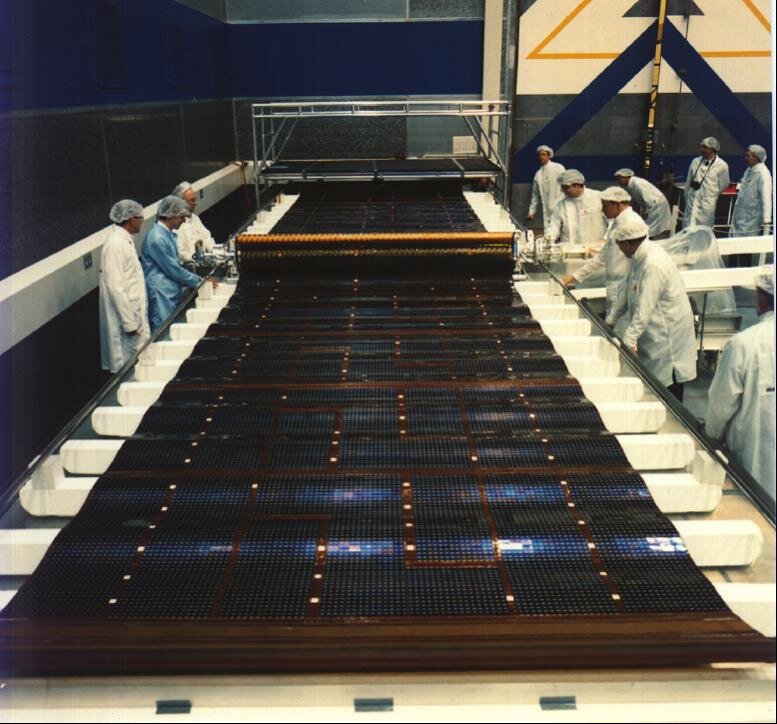First set of solar arrays being tested after recovery