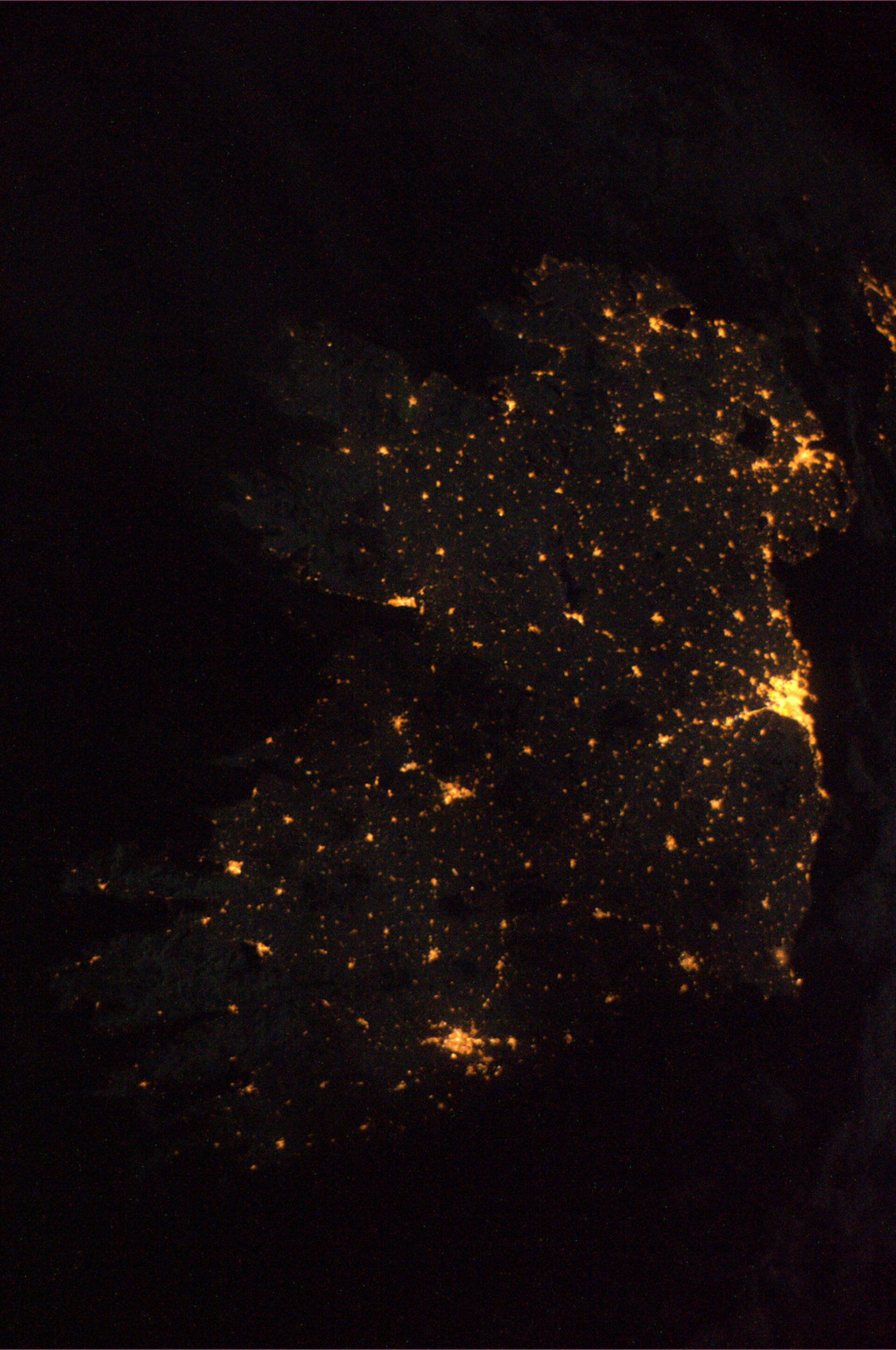 Ireland as seen from ISS