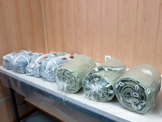 Some of the crew items contained in the Soyuz