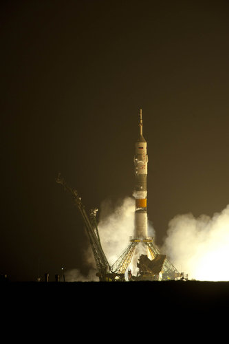 Soyuz lift-off