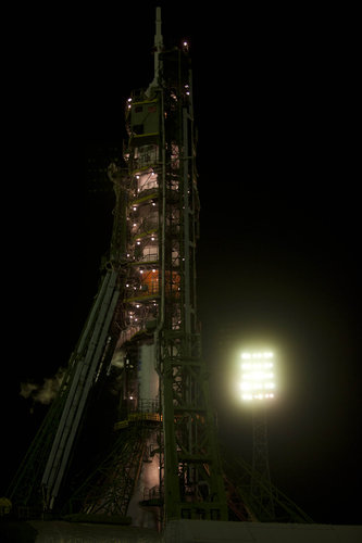 Soyuz ready for lift-off