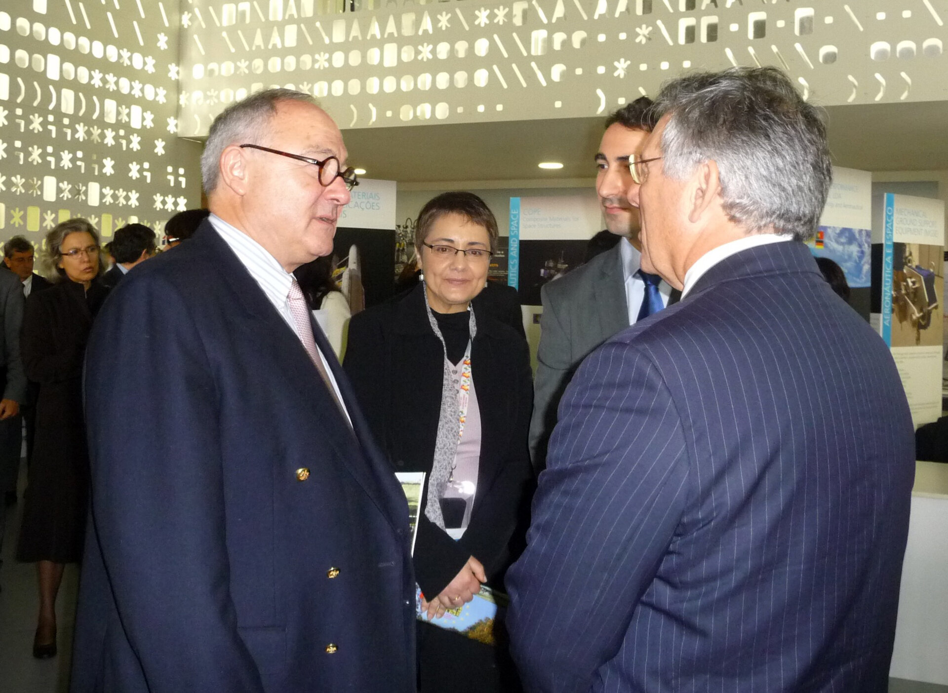 Space industry exhibition at the Fourth Space Forum in Lisbon