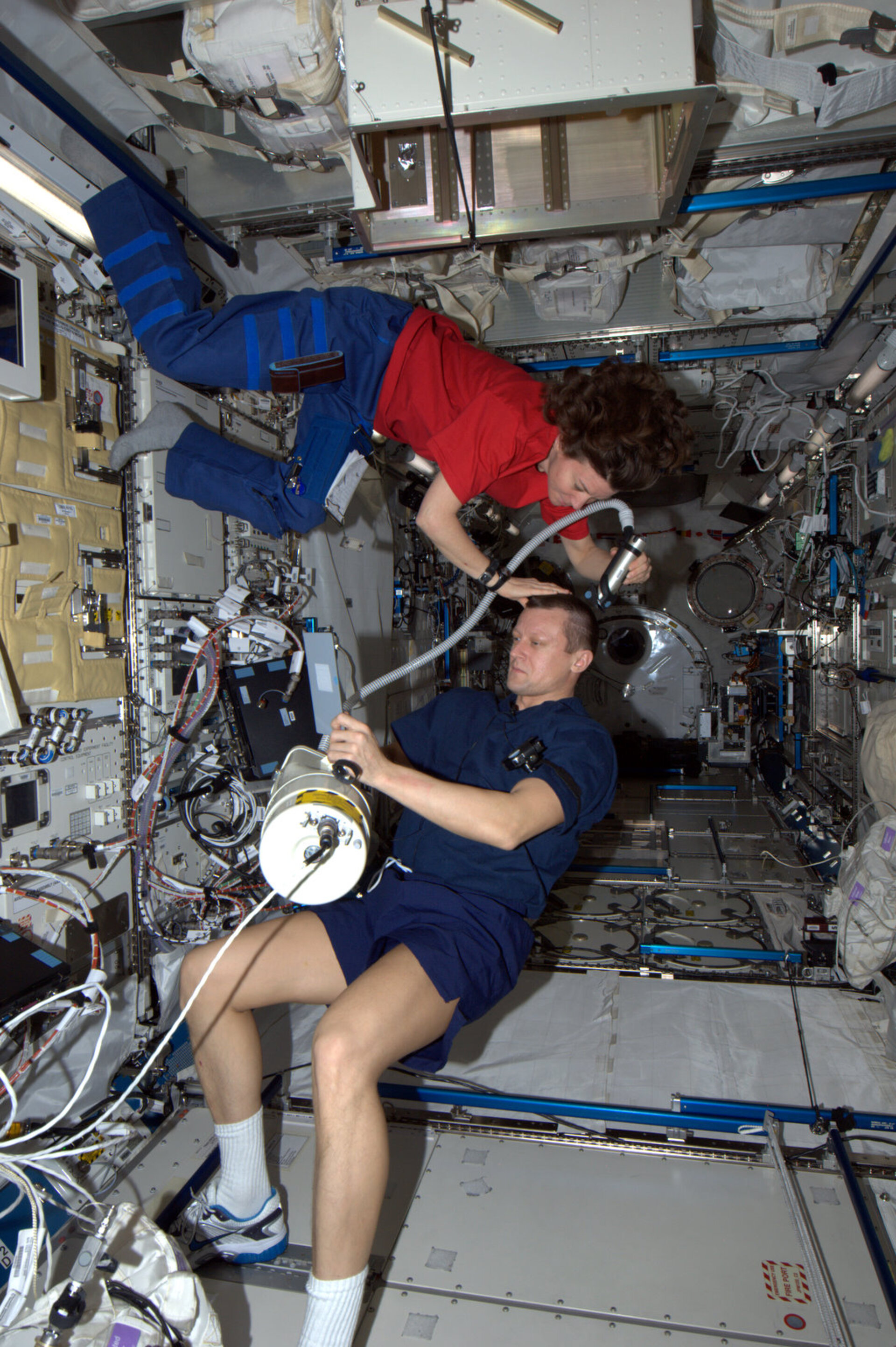 Another acrobatic haircut