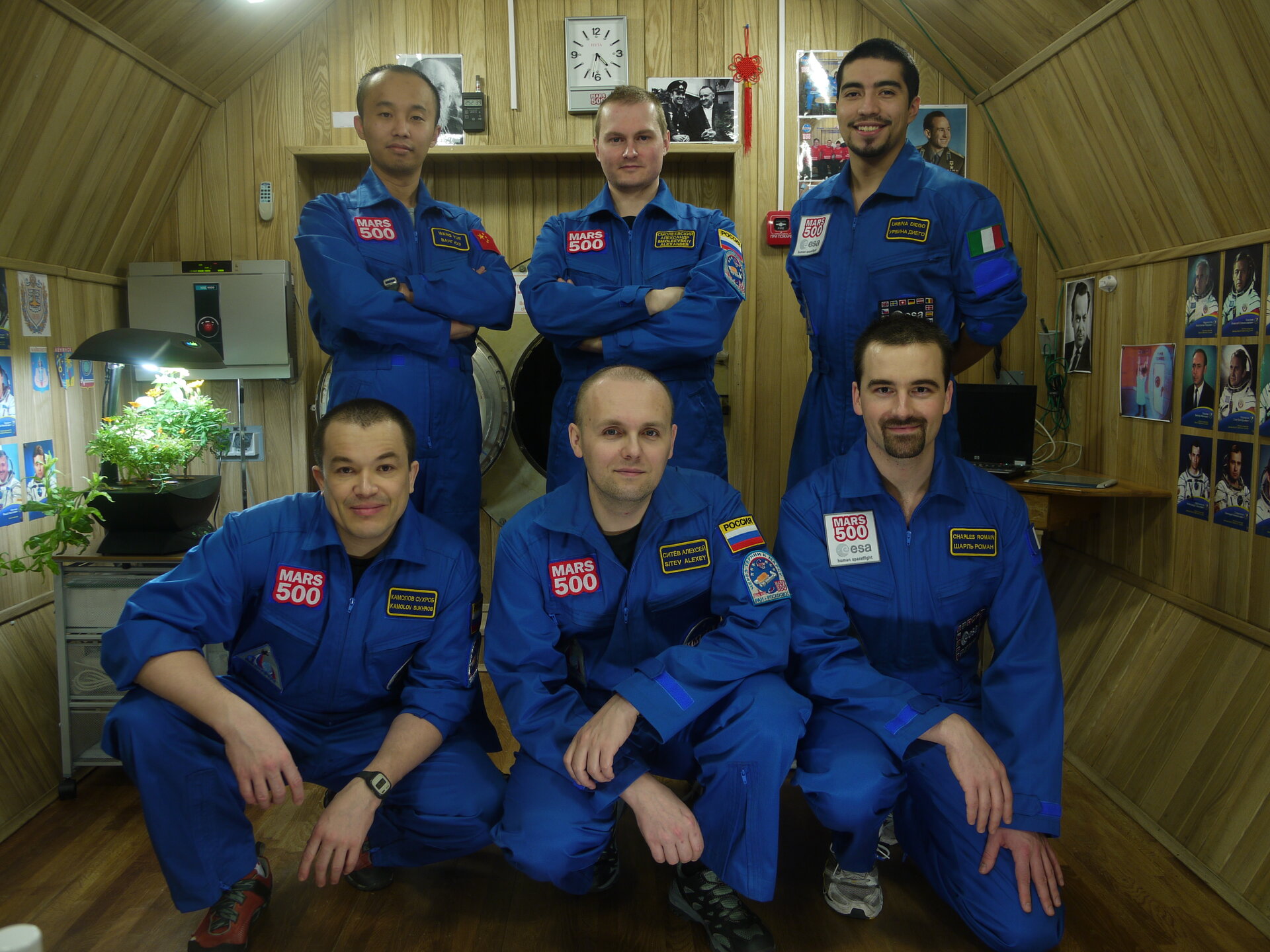L'équipage en décembre 2010