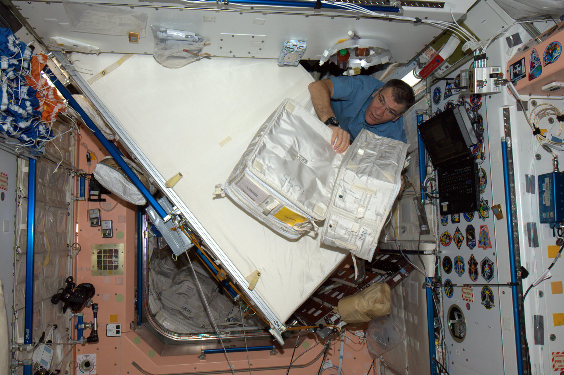 Putting things away...