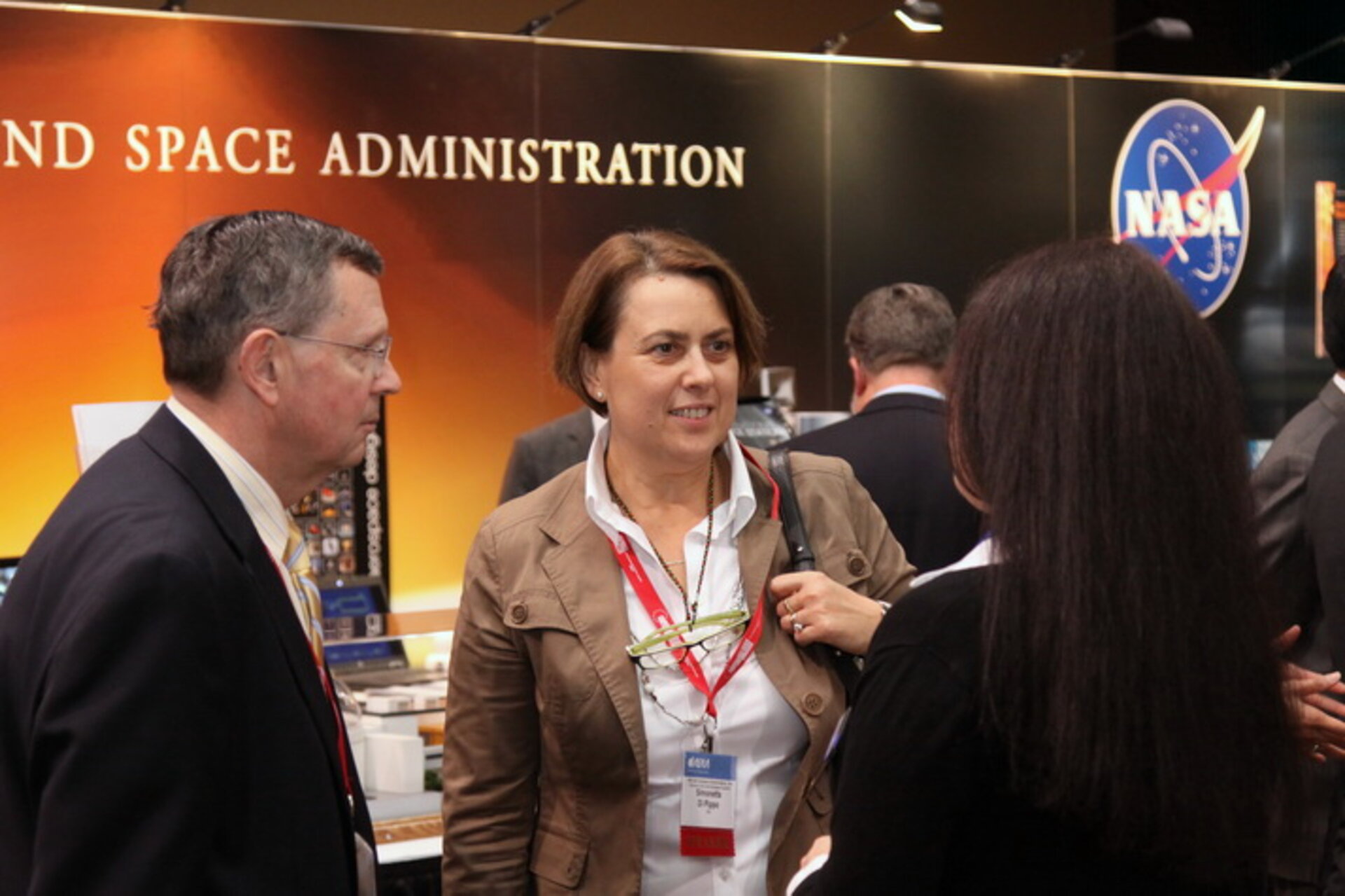 Simonetta Di Pippo during the 49th AIAA Aerospace Sciences Meeting.