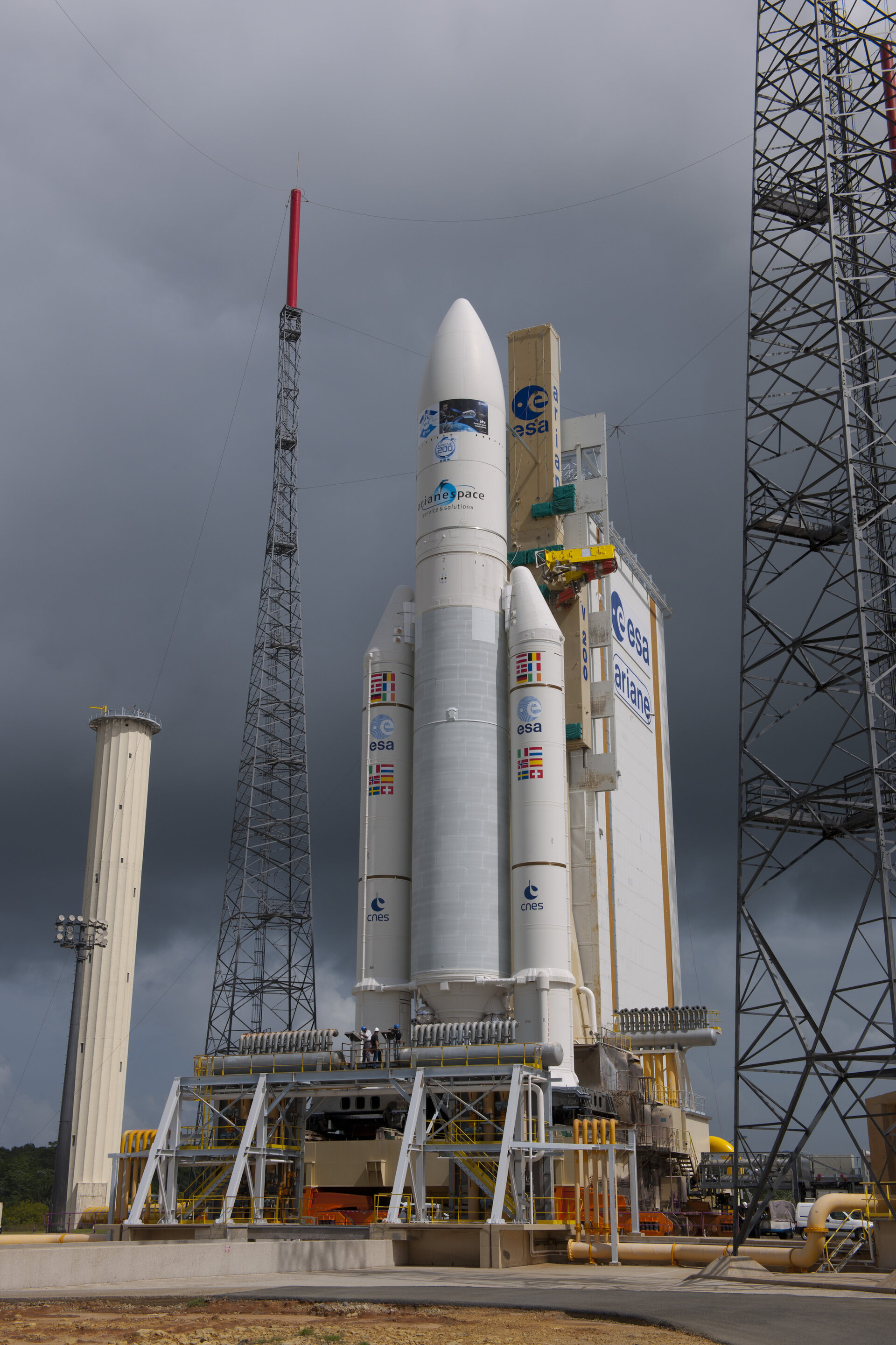 Ariane 5 ES launcher on ZL-3