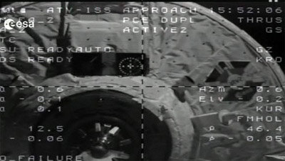 ATV-2 closing in