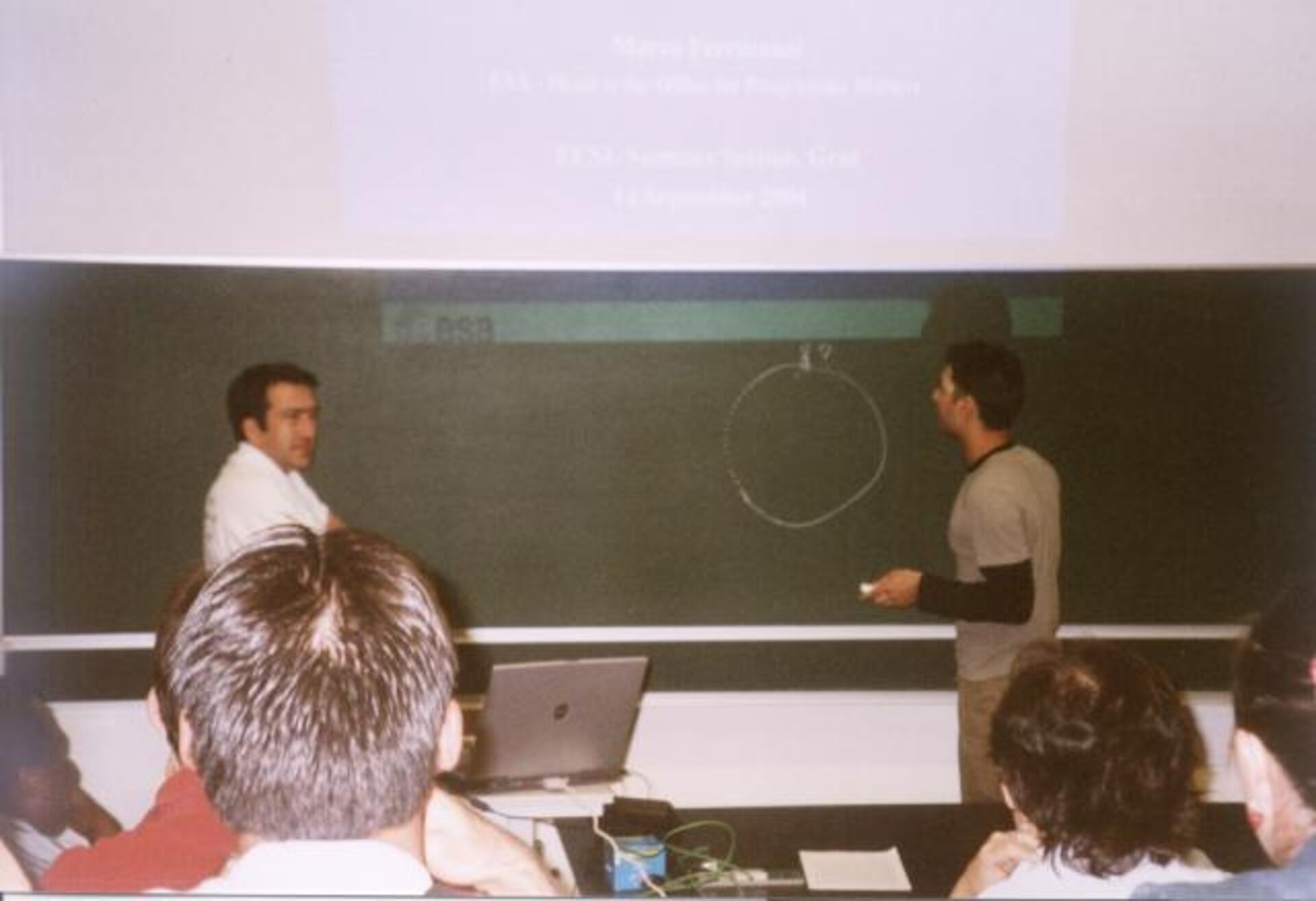 ECSL Summer Course 2004, Student-Professor