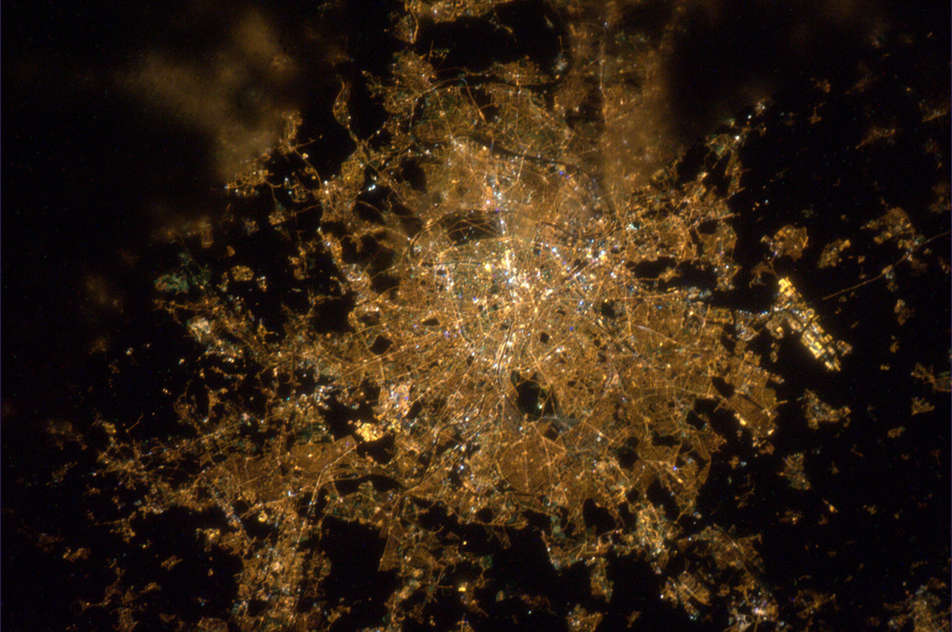 Paris vue de l'ISS