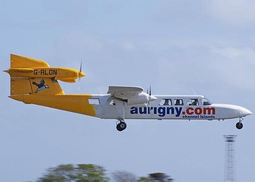 EGNOS-guided approach at Alderney Airport