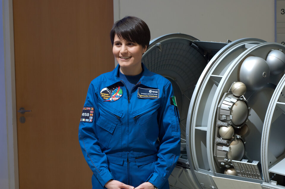 ESA astronaut, Samantha Cristoforetti explained the docking process