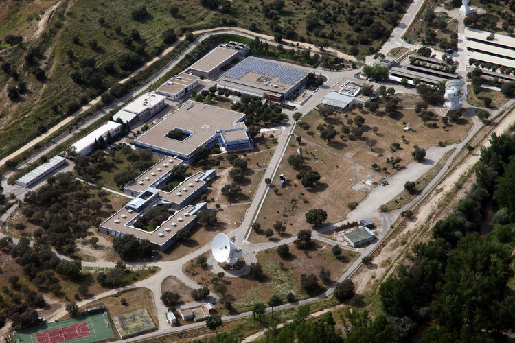 Main buildings at ESAC, 2010