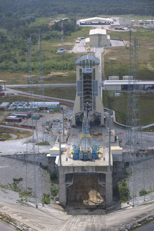 Soyuz launch pad